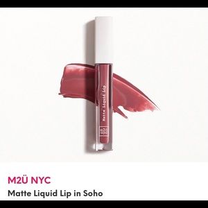 🍡 M2U matte liquid lip in Soho